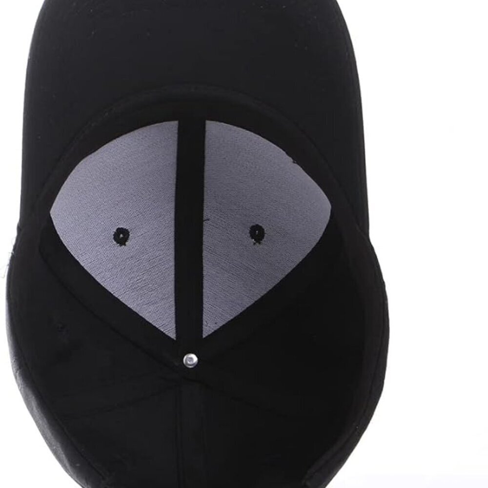 Top Level Baseball Cap Men Women - Classic Adjustable Plain Hat(Black) - Picture 5 of 7